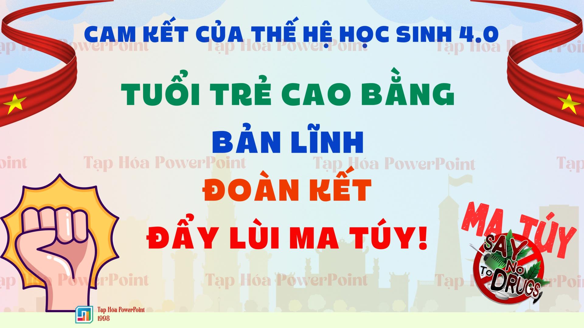 Mẫu slide Thiết kế bài giảng số về Phòng chống ma túy.pptx - 8