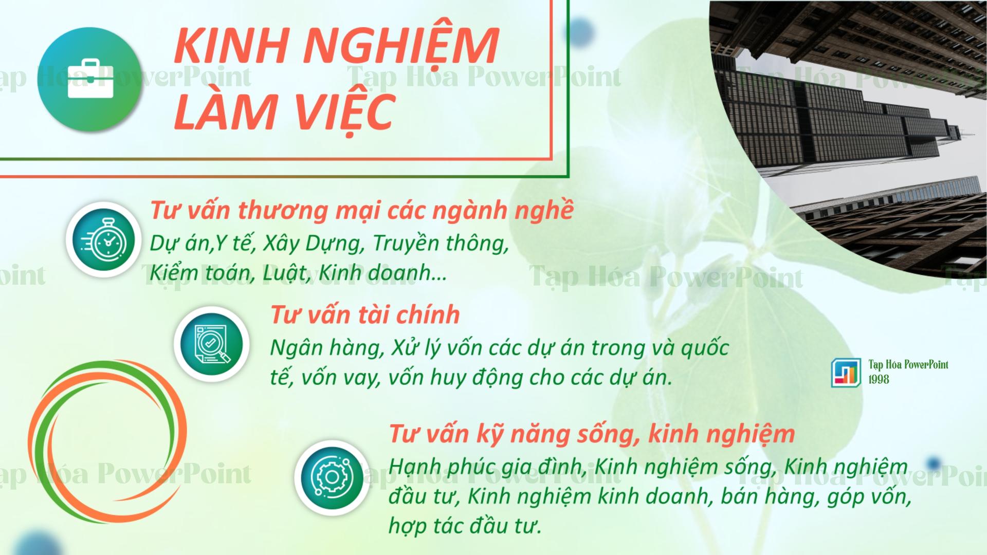 Template PowerPoint Profile Cá Nhân – CV Giới Thiệu Bản Thân Chuyên Nghiệp - 7