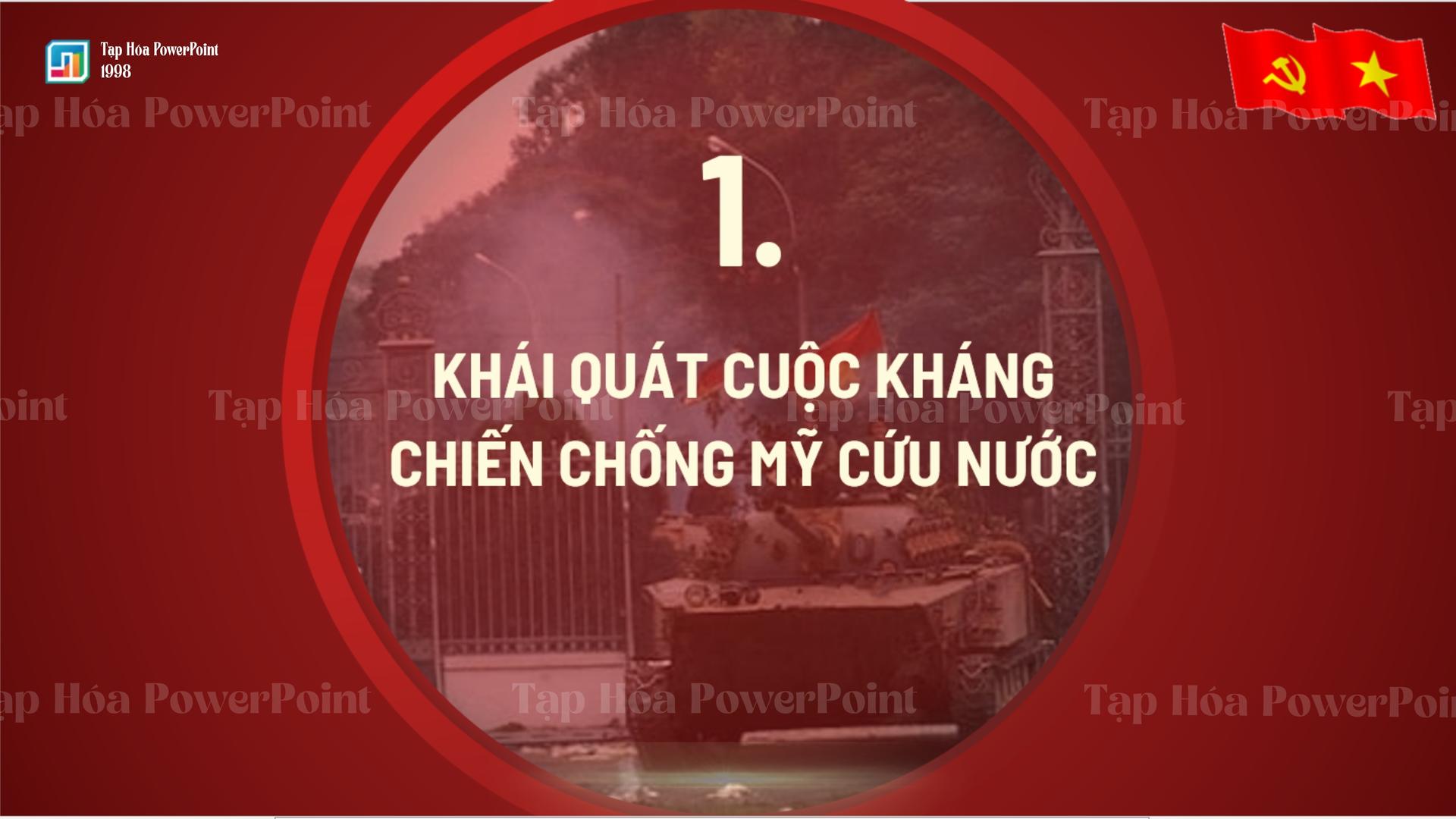 Slide Tuyên truyền kỷ niệm ngày 30 tháng 04 - 3