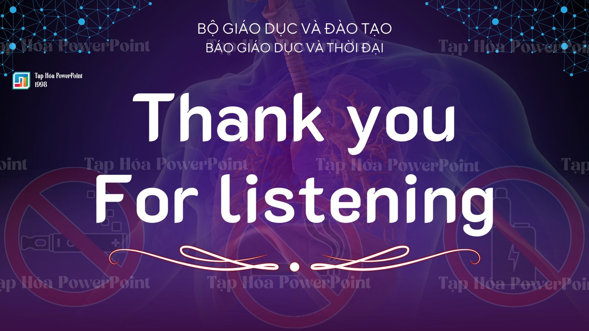 Slide Cuộc Thi Thiết Kế Bài Giảng – Phòng Chống Tác Hại Thuốc Lá - 8
