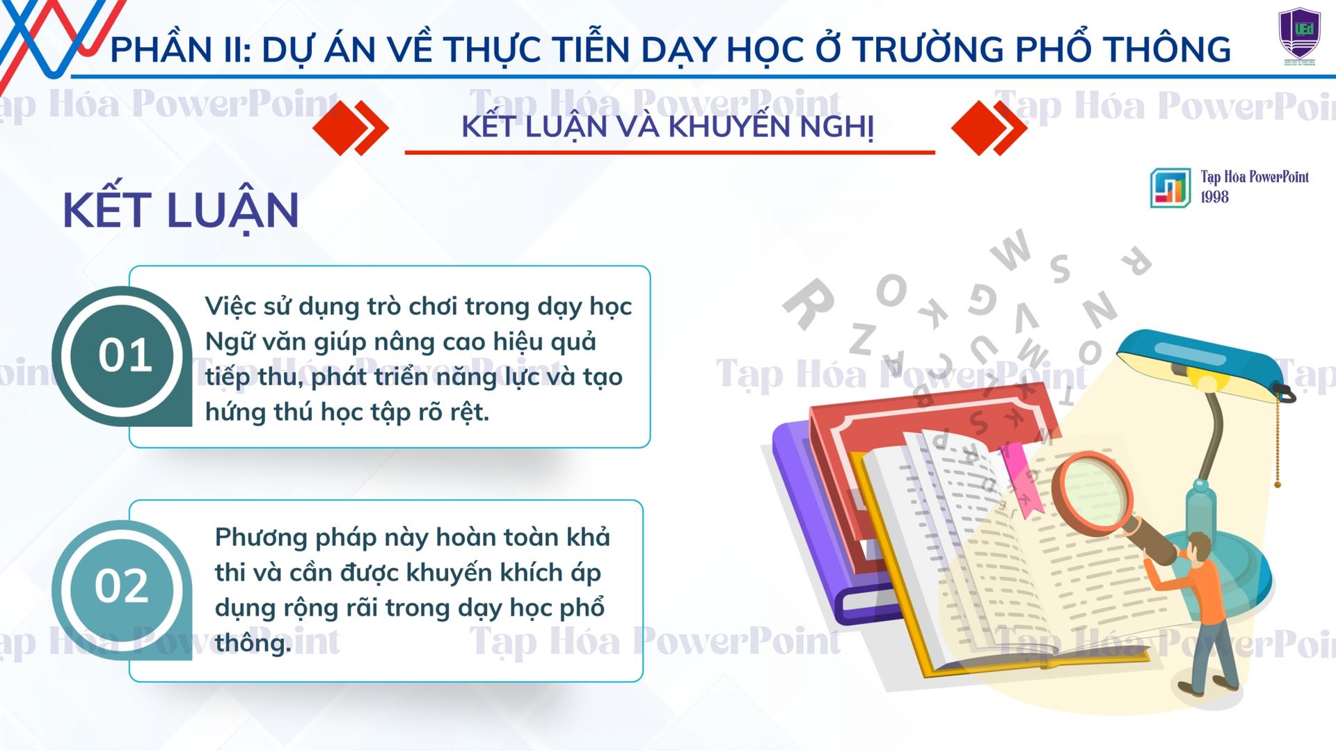 Báo cáo KLTN ngành sư phạm - 7