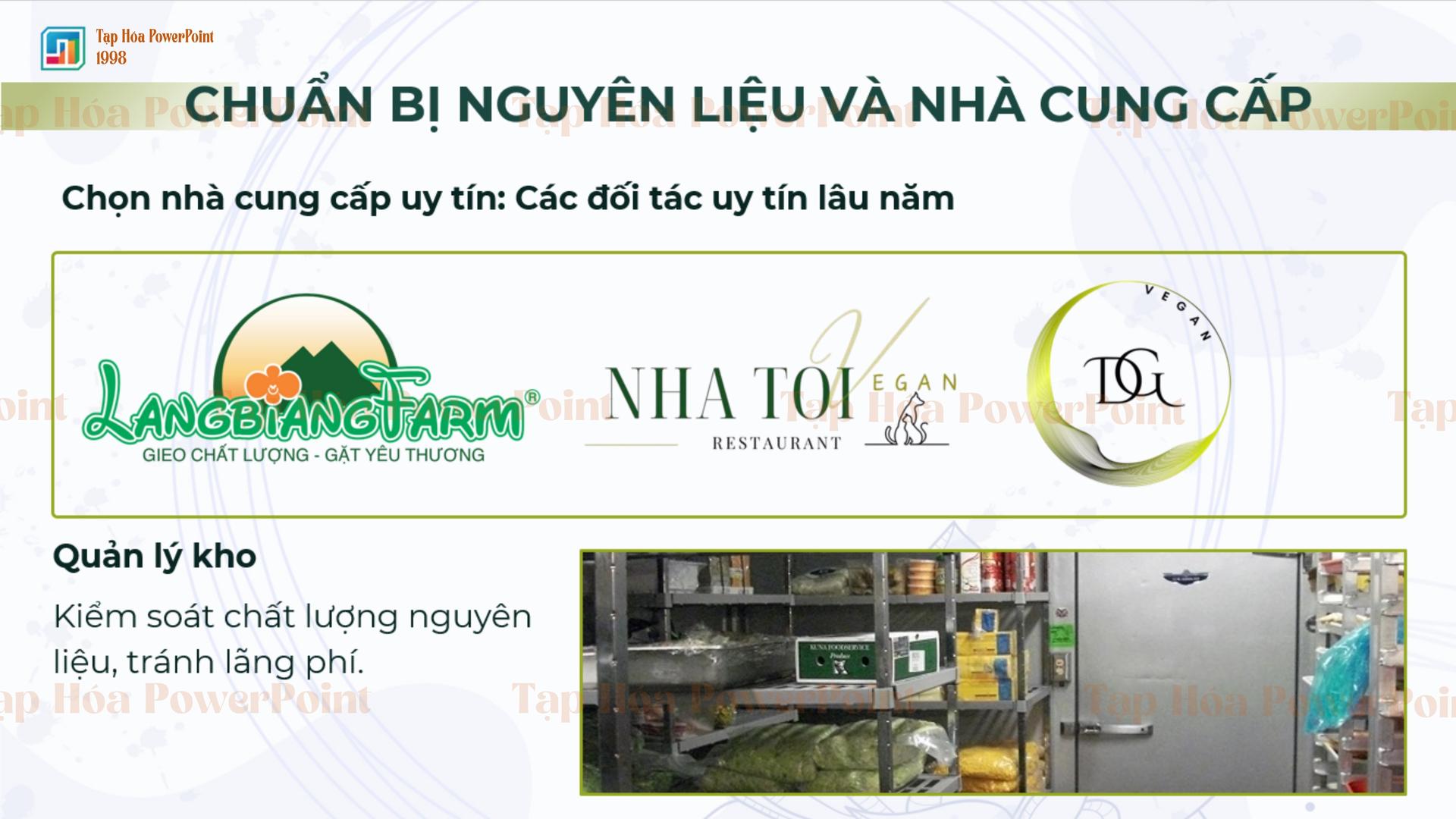 Slide Dự án khởi nghiệp nhà hàng lẩu chay - 7