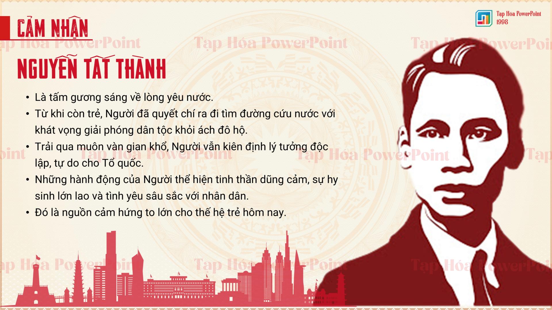 Slide thuyết trình về Chủ tịch Hồ Chí Minh - 7