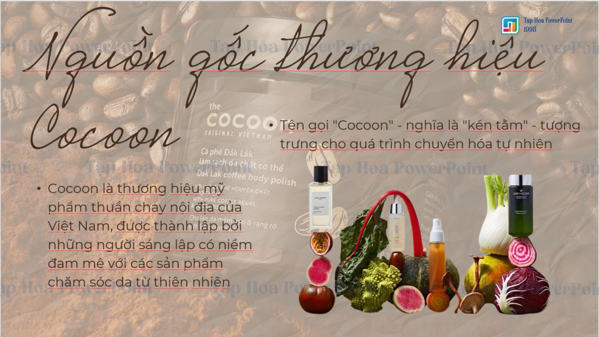Slide Thương hiệu mỹ phẩm COCOON - 4
