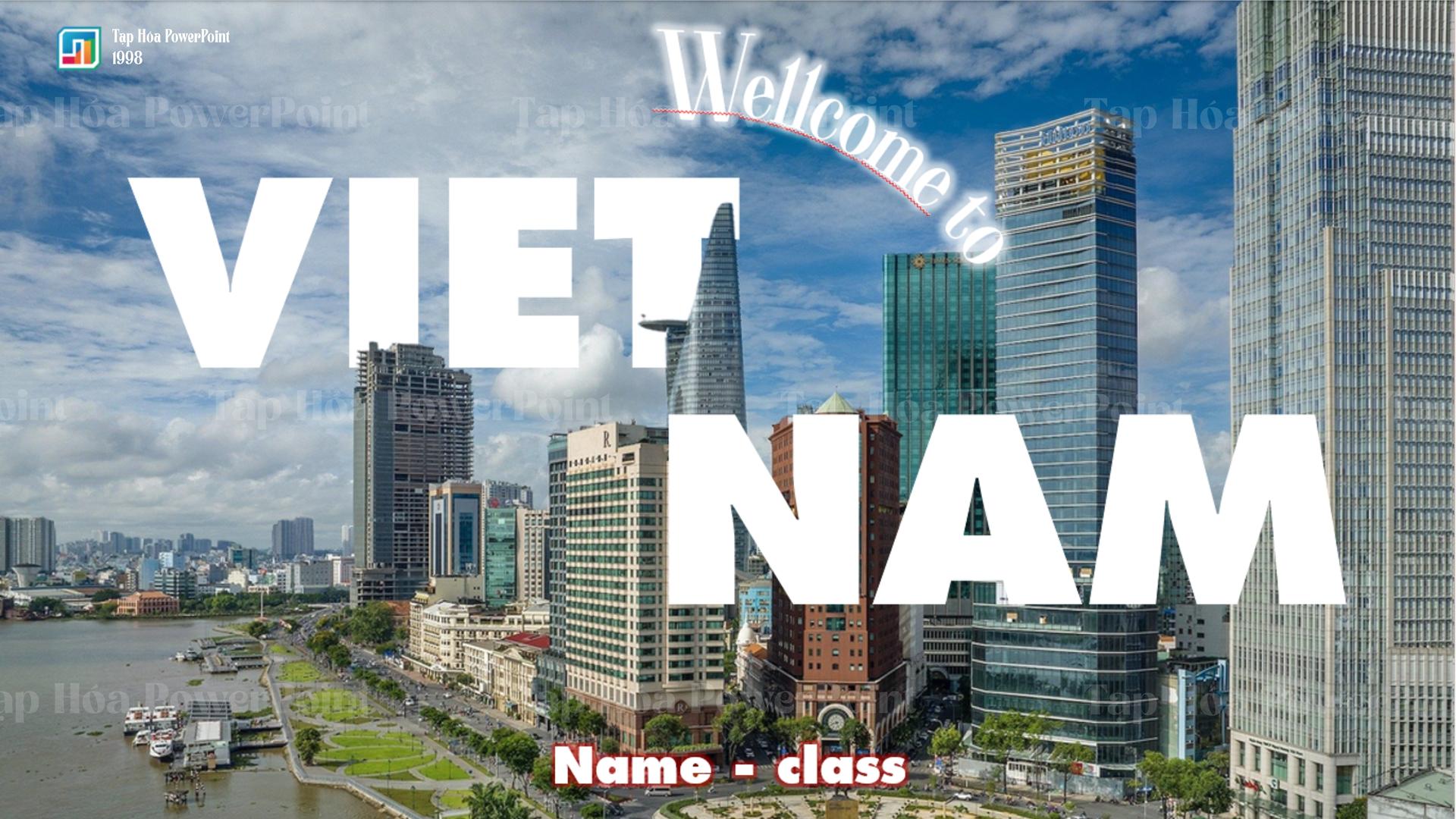 Mẫu Slide Giới thiệu Việt Nam - 1