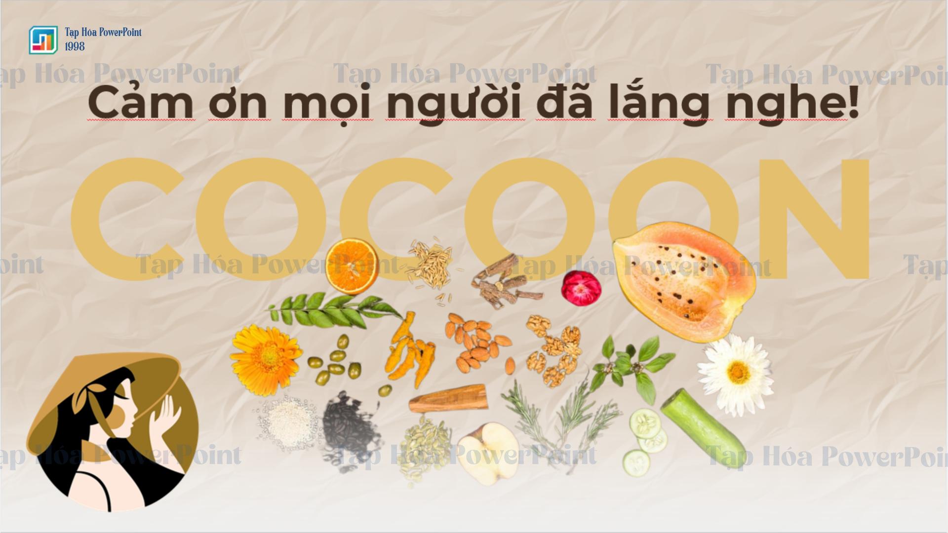 Slide Thương hiệu mỹ phẩm COCOON - 8