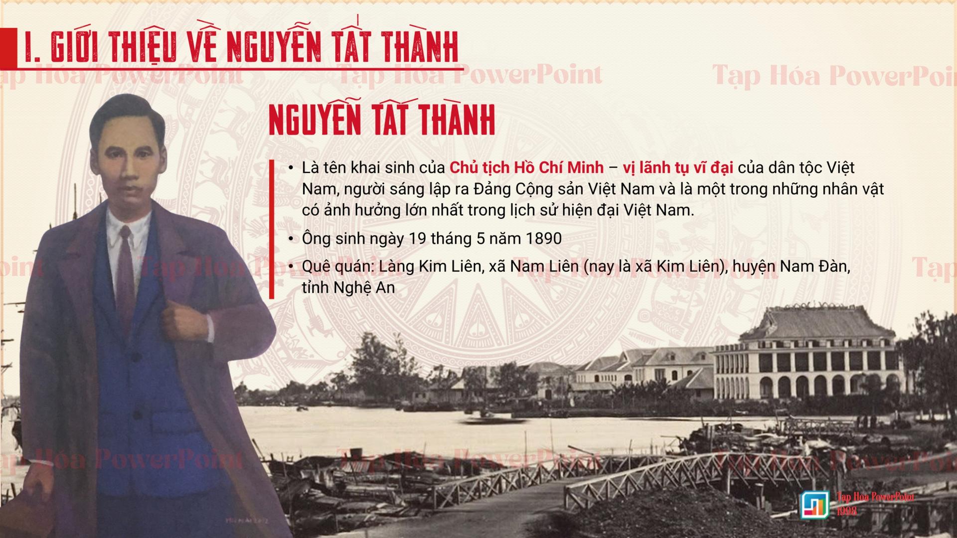Slide thuyết trình về Chủ tịch Hồ Chí Minh - 2