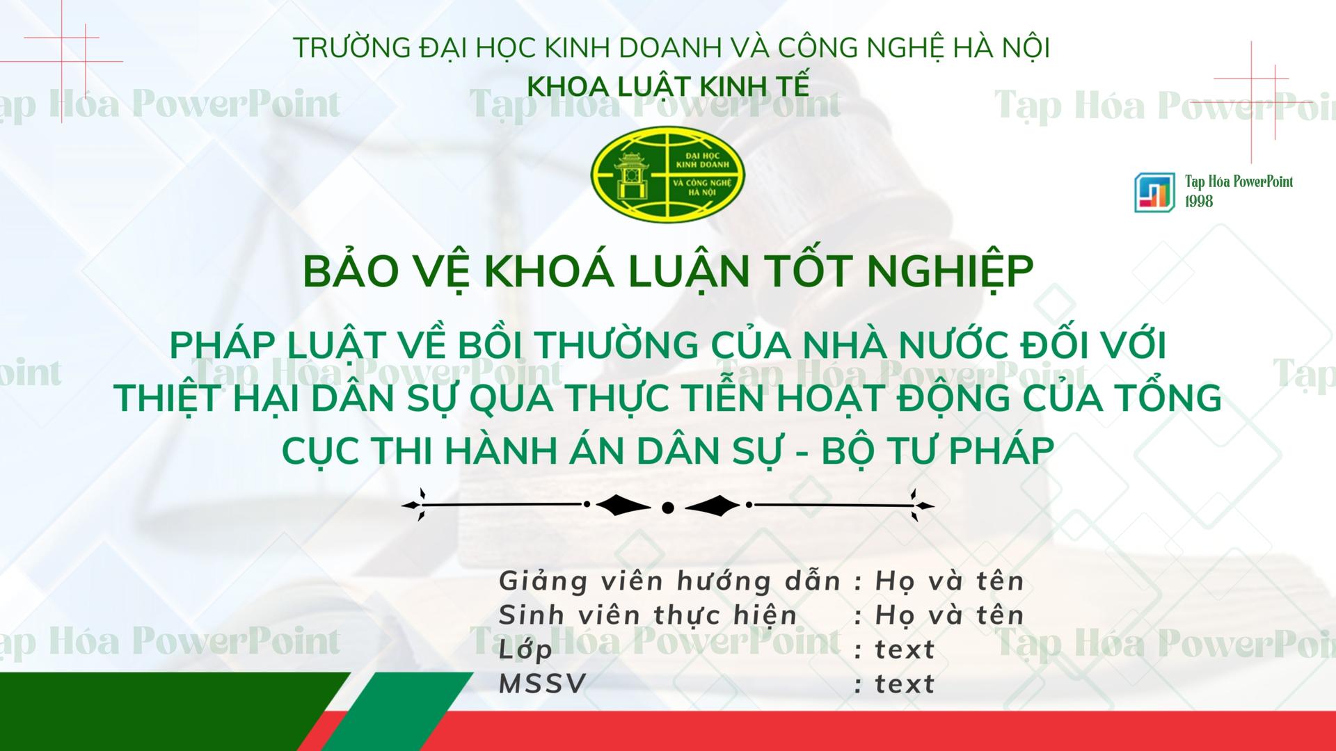 Template KLTN ngành luật kinh tế - 1