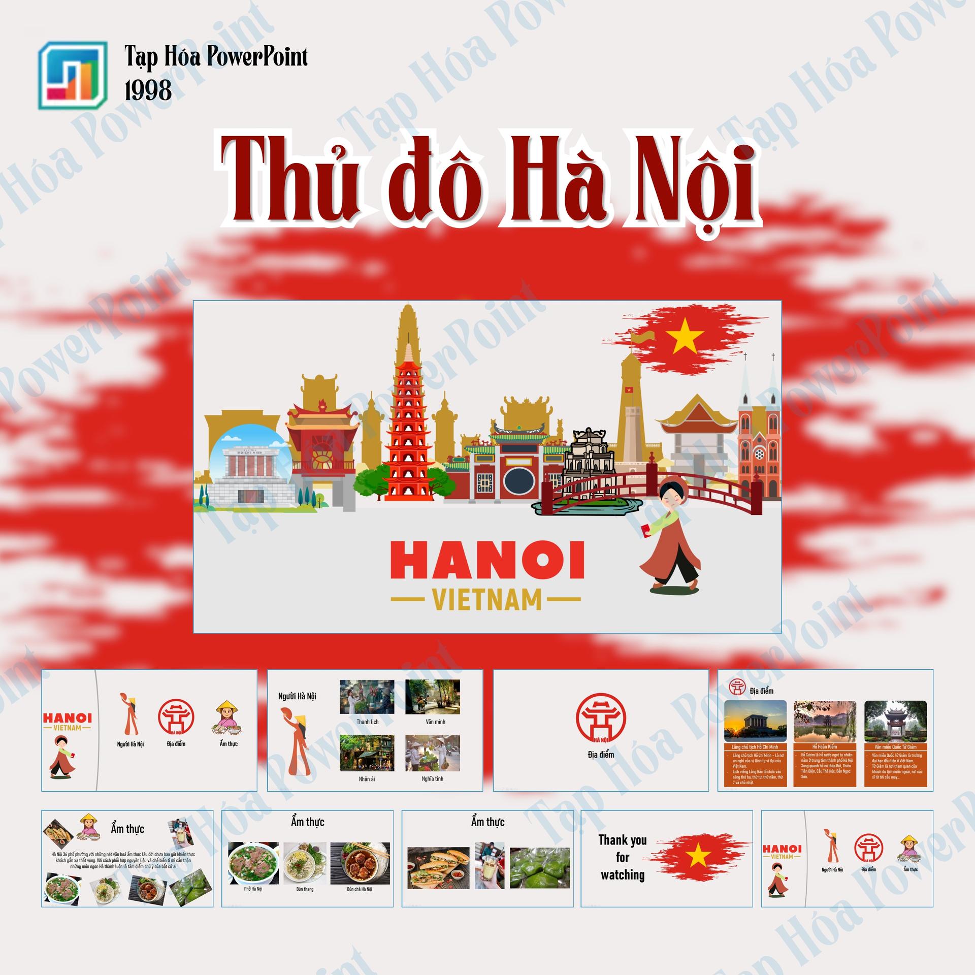 Slide Thủ đô Hà Nội - Việt Nam